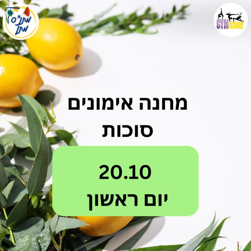 התעמלות מכשירים-סוכות 20.10