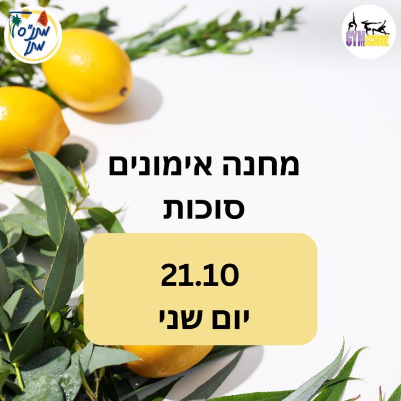 התעמלות מכשירים-סוכות 21.10